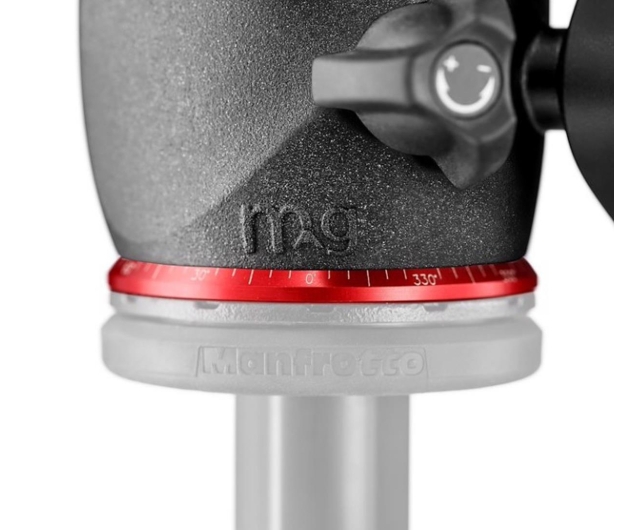 Manfrotto XPRO kulowa magnezowa z płytką Q6 - 1197442 - zdjęcie 5
